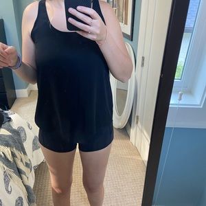 Polyester Black Frenchi Tank